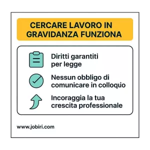 cercare lavoro gravidanza