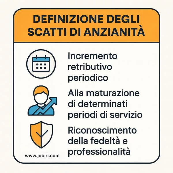 scatti anzianita definizione