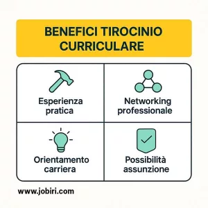 benefici tirocinio curriculare
