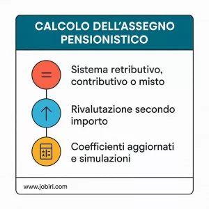 calcolo assegno pensionistico 40 anni 
