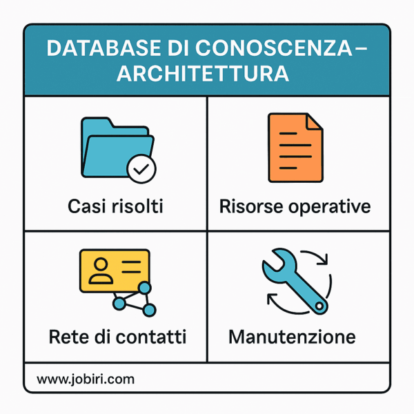 database conoscenza architettura livelli 