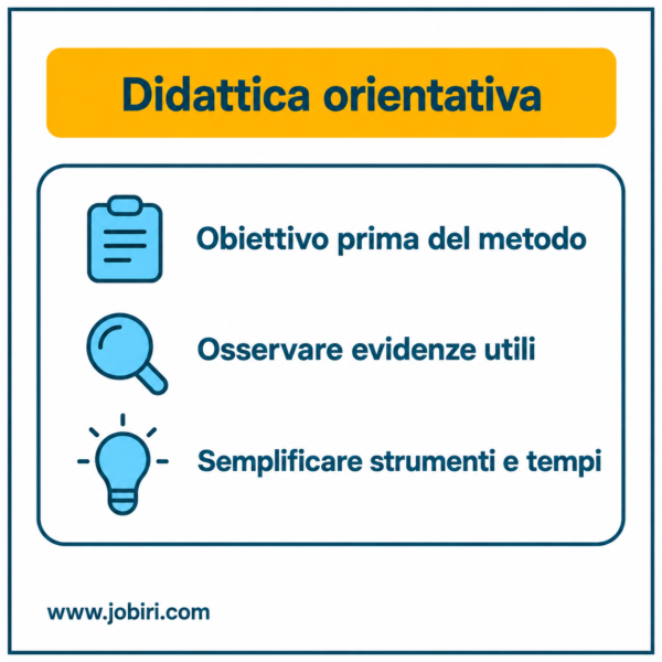 didattica orientativa